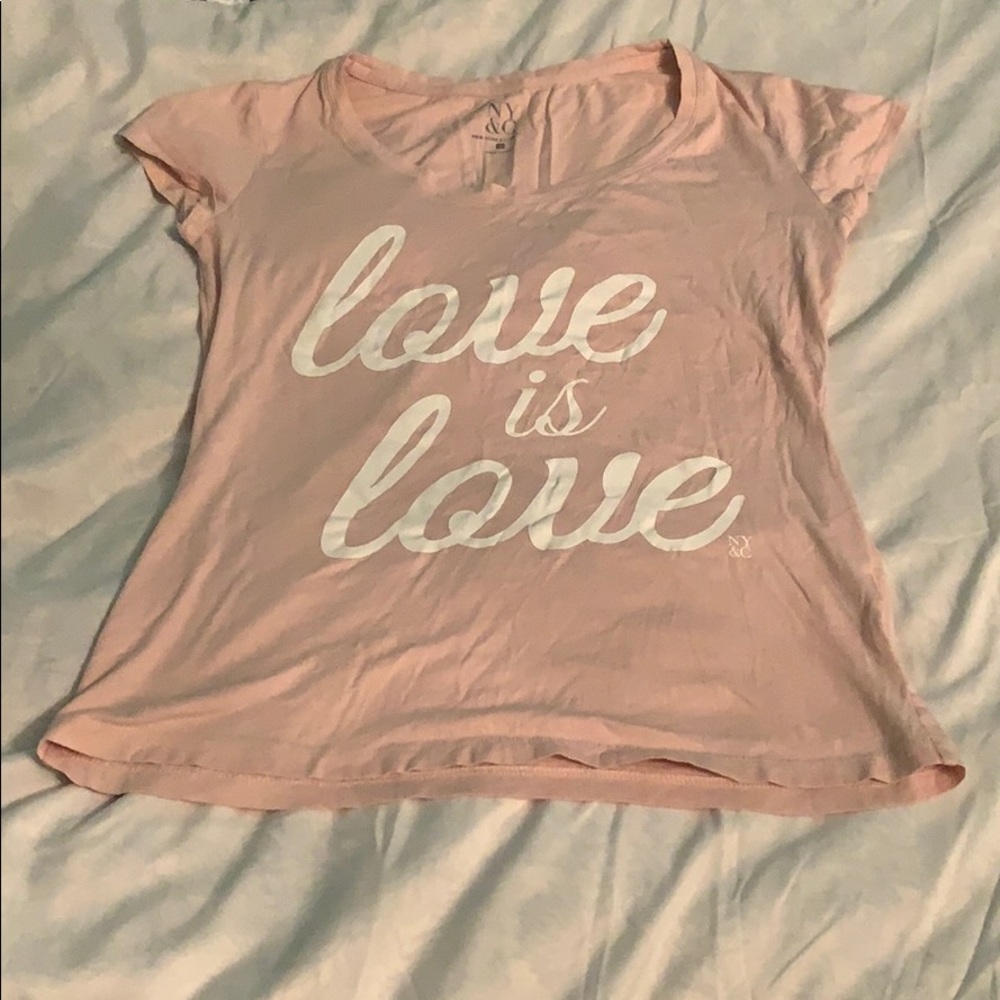 COPY - New York & Company Love is love shirt!